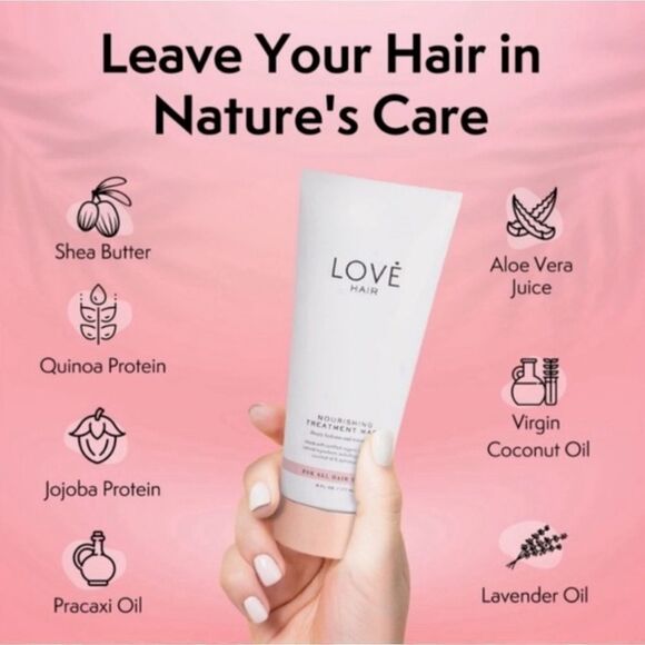 LOVE HAIR NOURISHING TREATMENT MASK NEW IN BOX - Picture 5 of 6